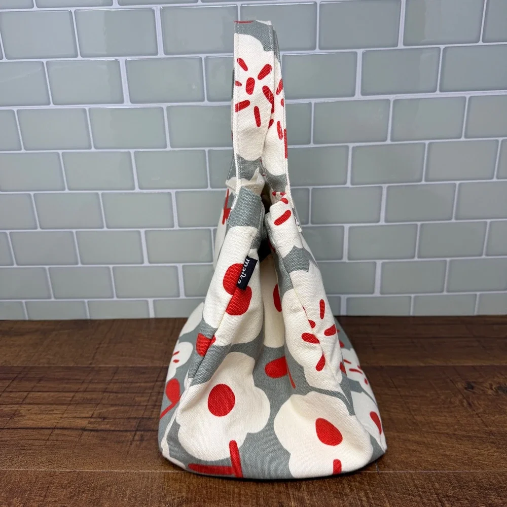 MAIKA Recycled Canvas Lunch Tote Sierra Floral Print Project Bag